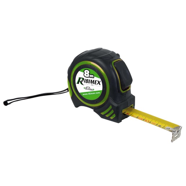 Selbstsperrendes Maßband 8m Ribitech 25mm