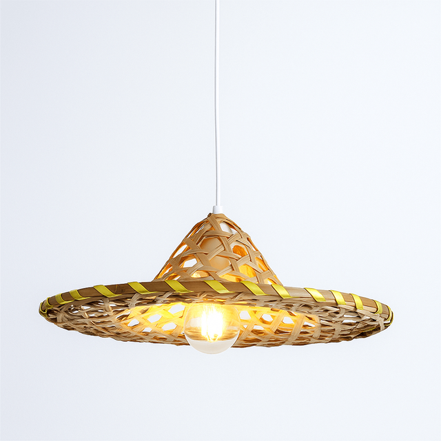 Barcelona Led - Bambus-Pendelleuchte 'dido