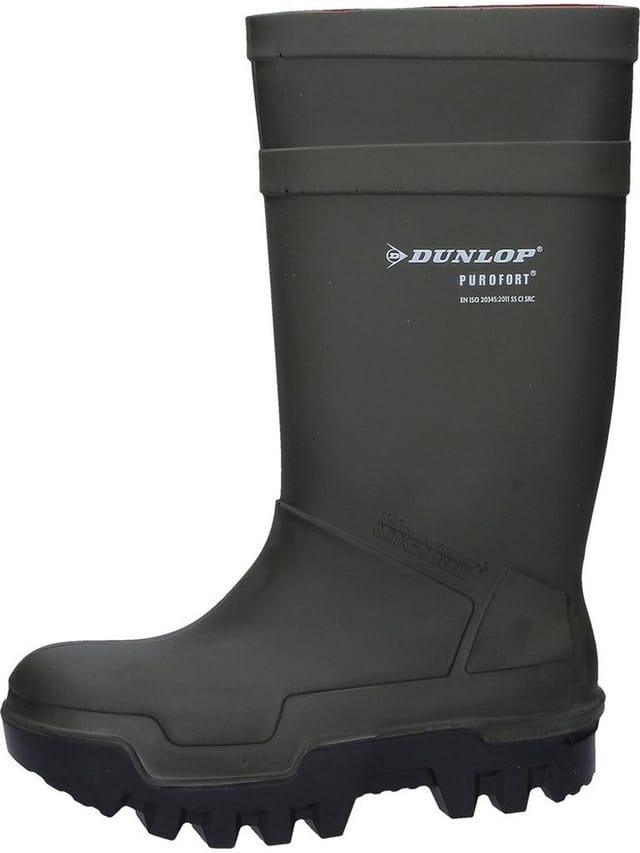 Dunlop - Sicherheitswinterstiefel Purofort Thermo+ Full Safety Gr.44/45–10 grün/schw. S5