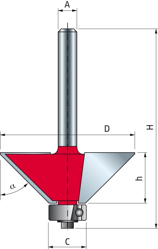 Fasebohrer Freud 25 H8/41 AL8 Z2 - F03FR03255 -40-90408P