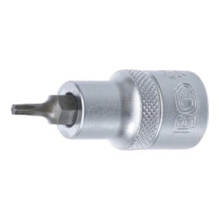 Bit-Einsatz Antrieb Innenvierkant 12,5 mm (1/2') T-Profil (für Torx) T15