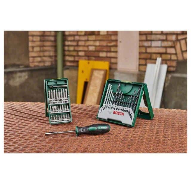 Accessories Mini X-Lin 2607017655 Bit-Set 41teilig inkl. Bithalter-Schraubendreher - Bosch