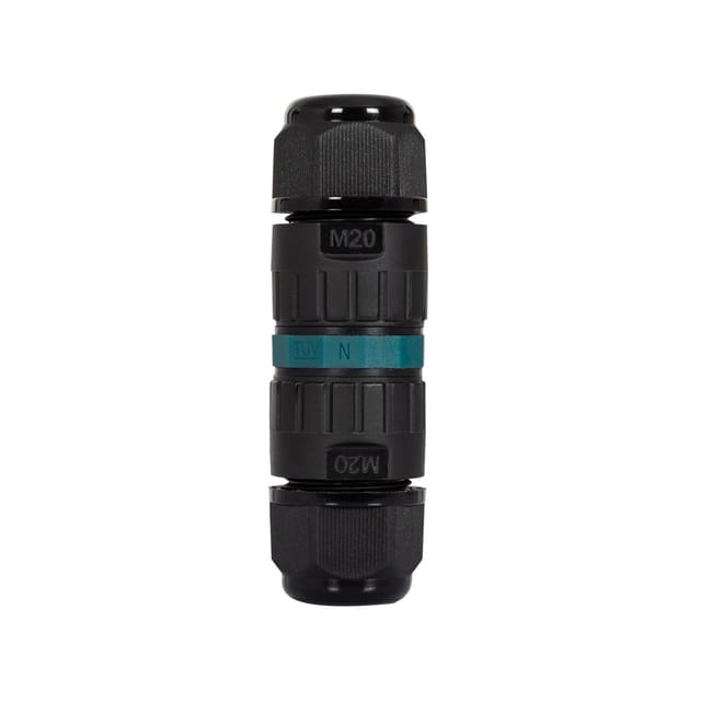 Efectoled - Kabelverbinder Wasserdicht 3 Kontakte 0,5-2,5mm² IP68 Ohne Schrauben Schwarz