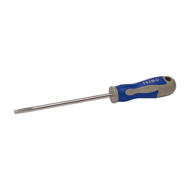 Irimo - Schraubendreher mit geradem Kopf Bi-Material-Griff 0,8x4x250mm 408-4-250