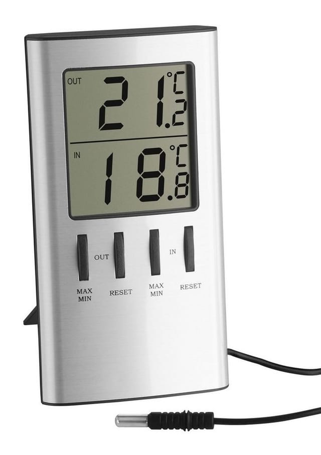 30.1027 Thermometer Silber (metallic) 30.1027 - Tfa Dostmann