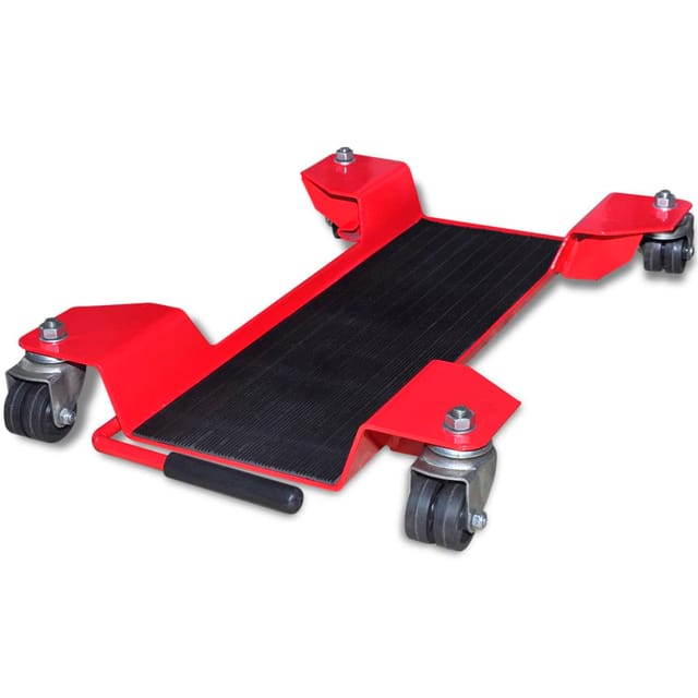 Motorrad-Rangierhilfe Rot Vidaxl