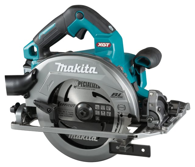 Makita - Kreissäge 40V xgt Ø190 mm Bluetooth mit 2 Batterien 40V 4.0Ah - Ladegerät - MakPack - HS004GM202