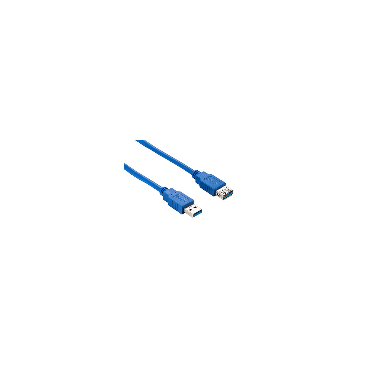 Hamlet Xcu3a-mf30 Usb Kabel Usb 3.2 Gen 1 (3.1 Gen 1) 3 M Usb A Blau