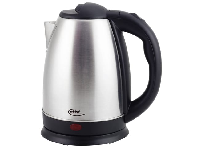 Elta - Wasserkocher WK-1800.1, 1,8 l, 1800 w, edelstahl
