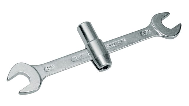Gedore - Montageschlüssel 317000 sw 17 x 19 mm M10 Länge 250 mm CV-Stahl