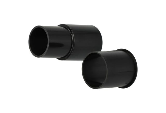 Vhbw - 2x Staubsauger Adapter kompatibel mit Staubsaugerdüsen, Staubsaugerrohr / Handgriff mit 32 und 35 mm Anschluss - schwarz, Kunststoff