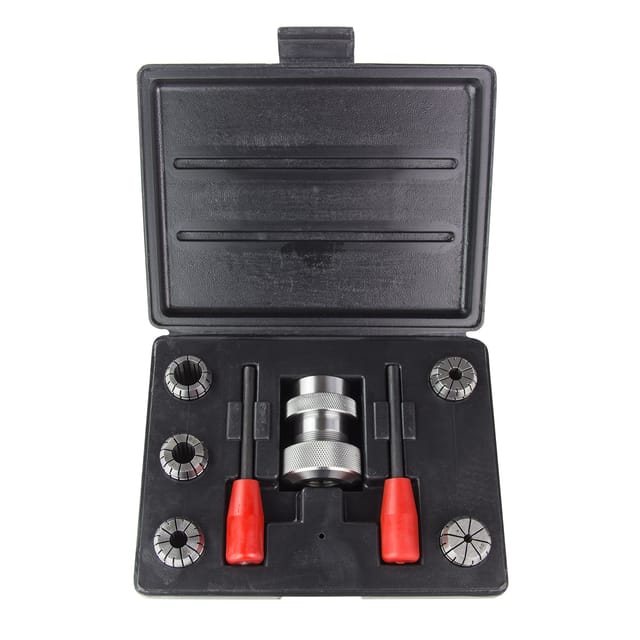Dema - Spannzangen Set Spannzange Spannzangen Spannzangenfutter 8 tlg. ER32 in Box
