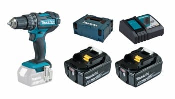 18V lxt Schlagbohrmaschine (2x5,0 Ah) in makpac Makita DHP482RTJ