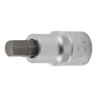 Bgs Technic - Bit-Einsatz Länge 55 mm Antrieb Innenvierkant 12,5 mm (1/2') Innensechskant 3/8'