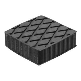 Gummiauflage für Hebebühnen 116,5 x 116,5 x 36,5 mm
