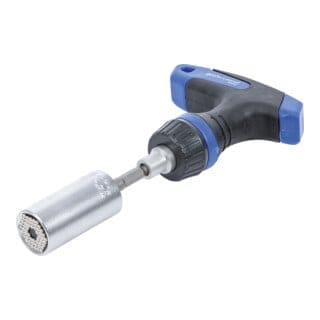Bgs Technic - Multi-Einsatz mit Adapter-Satz mit Ratschen-T-Griff, umschaltbar 3-tlg.