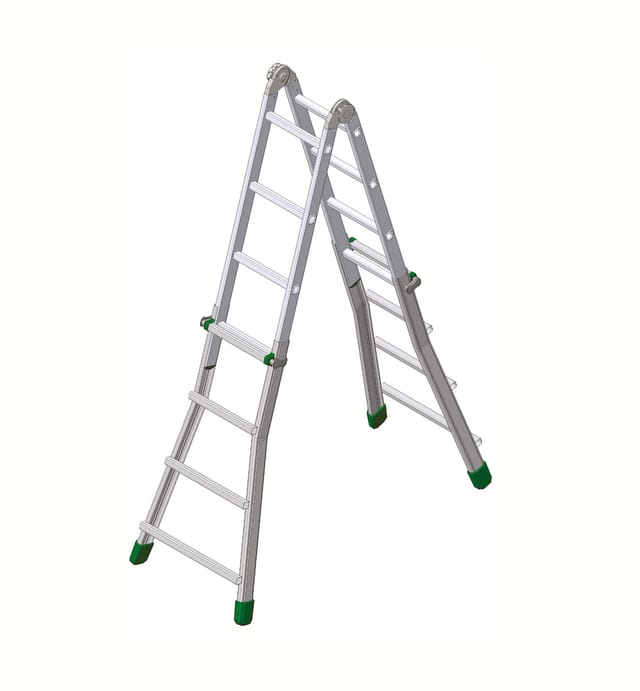 Teleskopleiter 2.88m lang - 4 x 3 Sprossen - BKPL/1