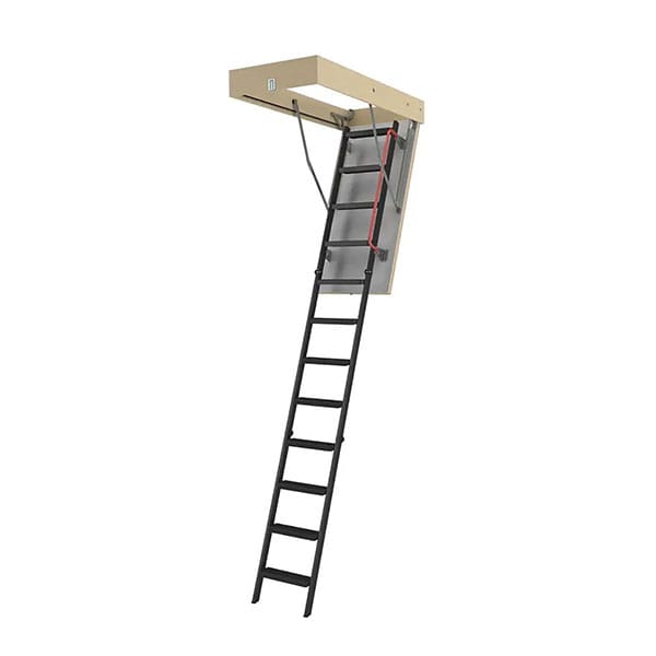 Metall Bodentreppe - Raumhöhe 2.80m - Deckenöffnung 70x140cm - LMK70140-2