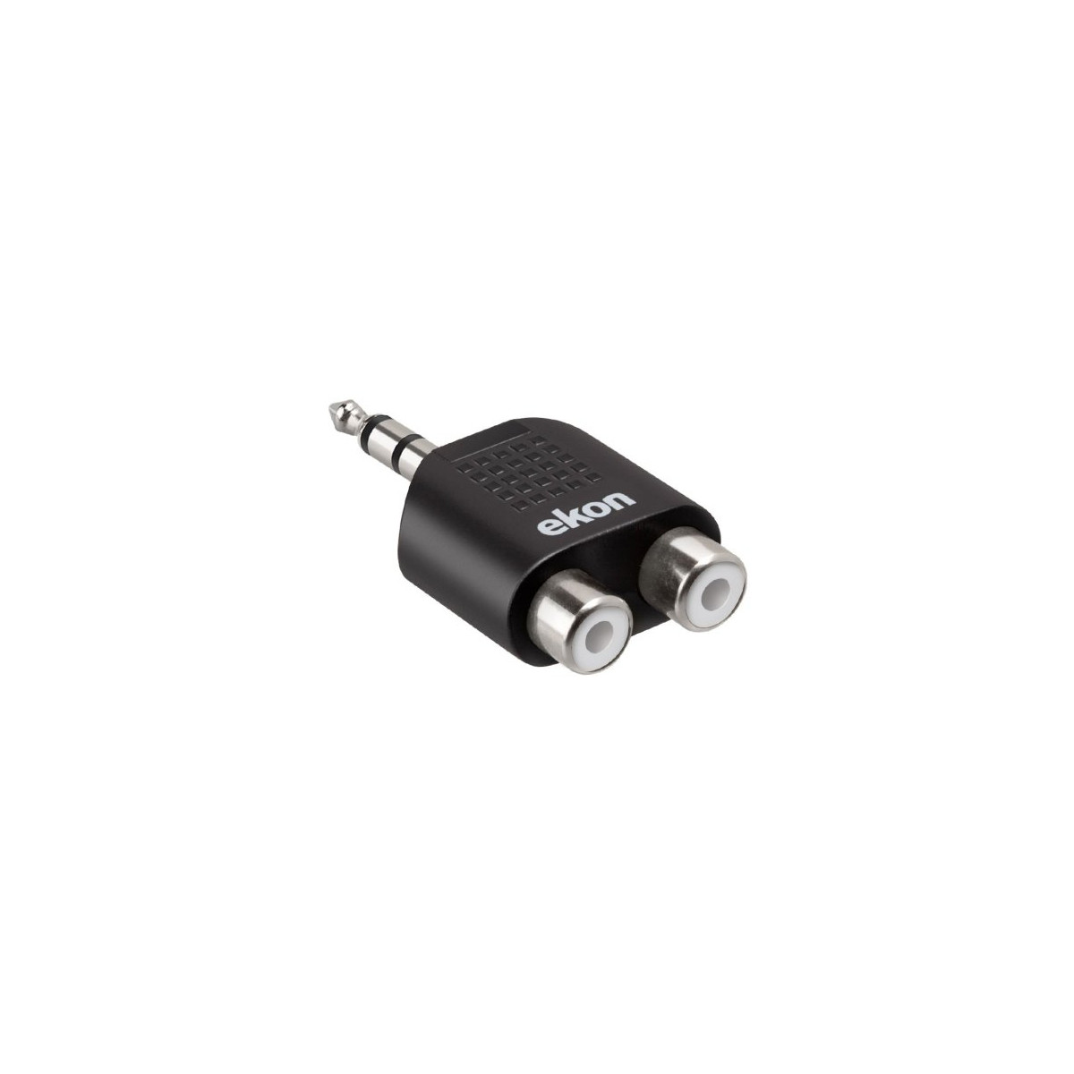 Ekon Ecasplitjack1m2rca Audio-splitter Schwarz
