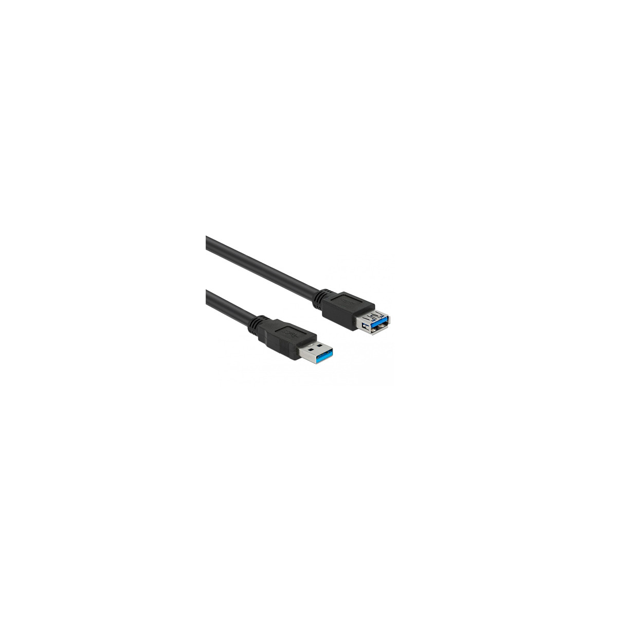 Hamlet Xcu3a-mf10 Usb Kabel Usb 3.2 Gen 1 (3.1 Gen 1) 1 M Usb A Schwarz