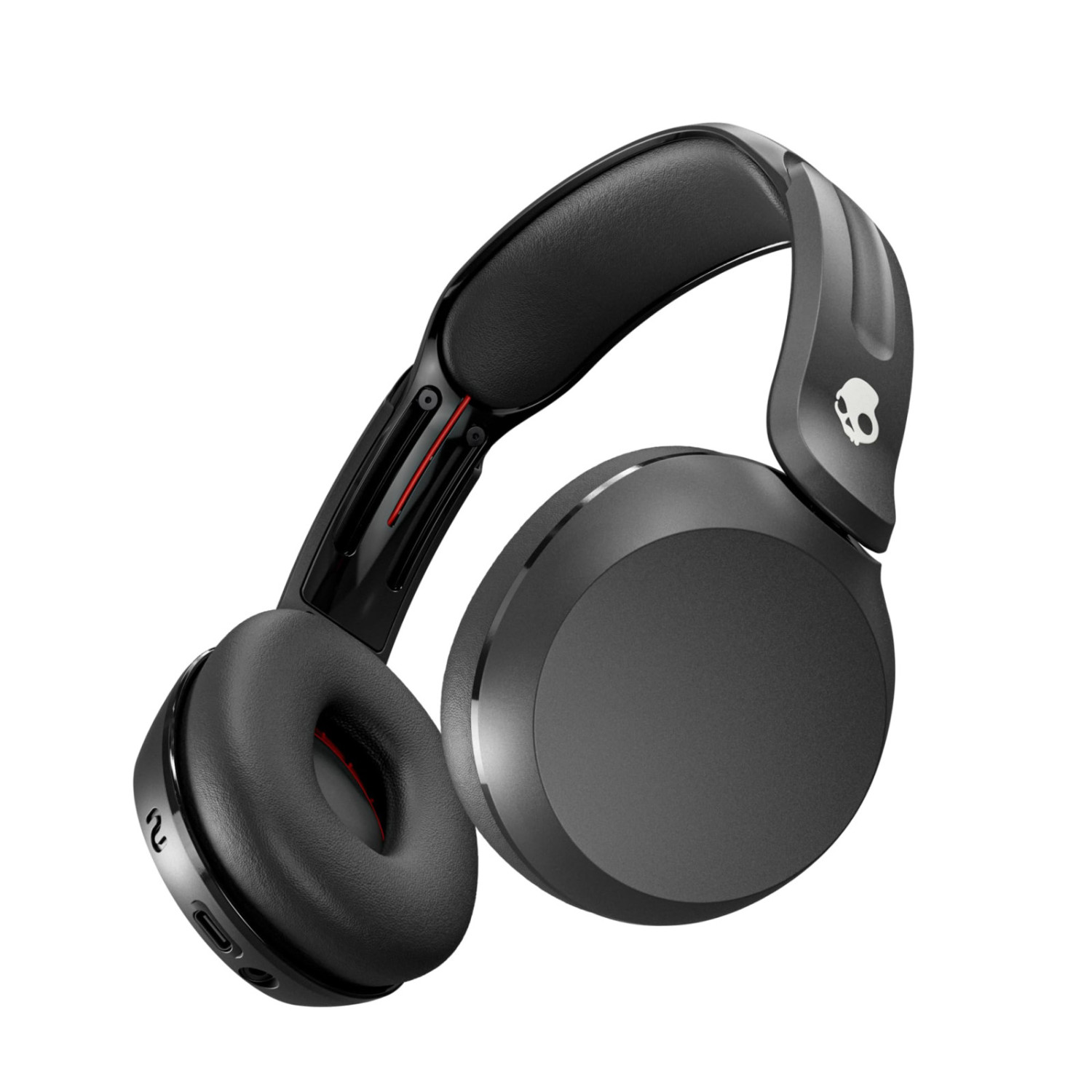 Skullcandy Icon 180 On-ear-kopfhörer Kabellos Bluetooth 5.3, 50 Stunden Akkulaufzeit, Schnellladung, Schweiß- Und Wasserabweisend, Integriertes Mikrofon, Faltbares Design - Schwarz