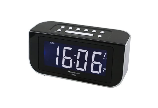 Highline Uhrenradio FUR4005, schwarz - Soundmaster
