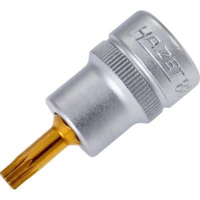 Hazet - Schraubendreher-Steckschlüsseleinsatz 8808-5 Vierkant hohl 10 mm (3/8 Zo