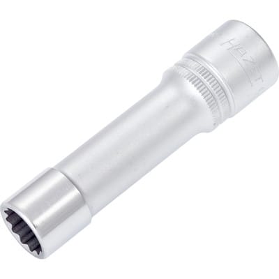 Steckschlüsseleinsatz DIN3124 lang 12-kant 1/2' 13 mm - Hazet