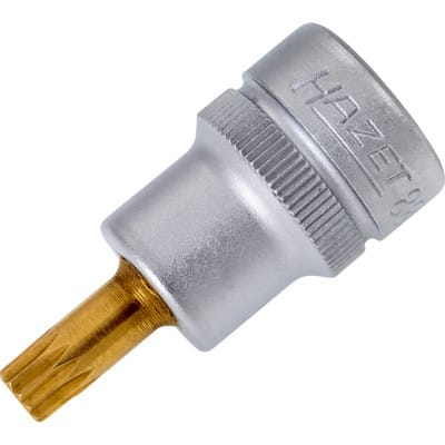 Hazet - Schraubendreher-Steckschlüsseleinsatz 8808-6 Vierkant hohl 10 mm (3/8 Zo