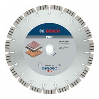Pro Stone Diamanttrennscheibe, 300 x 20/25,4 mm - Bosch