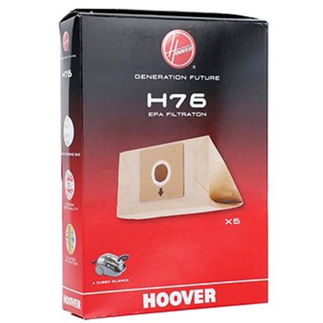 Ersatzteil - H76 Staubsaugerbeutel papier (5er Pack) - Hoover