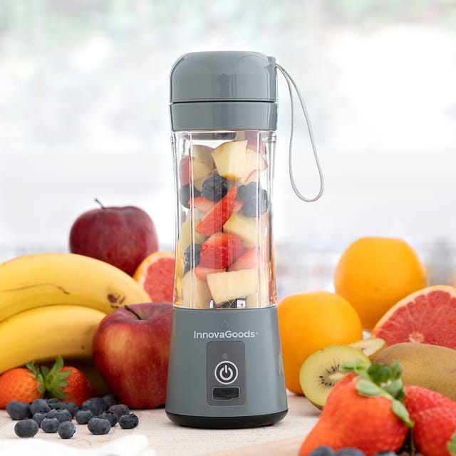 Innovagoods - Wiederaufladbarer tragbarer Standmixer mit Becher Shakuit