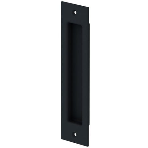 Slid'up By Mantion - Griffmulde eckig 53x203 mm, Landhausstil rustikal, Farbe Carbon