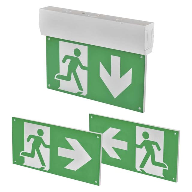 Notausgang Schild beleuchtet 3 W IP20