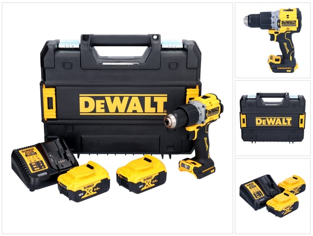 18V (2x5,0 Ah) Schlagbohrmaschine in tstak Dewalt DCD805P2T-QW