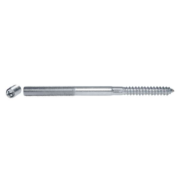 Sanundo - Stockschraube M8 150mm lang vezinkt mit tx 25 bit Aufnahme 6263815