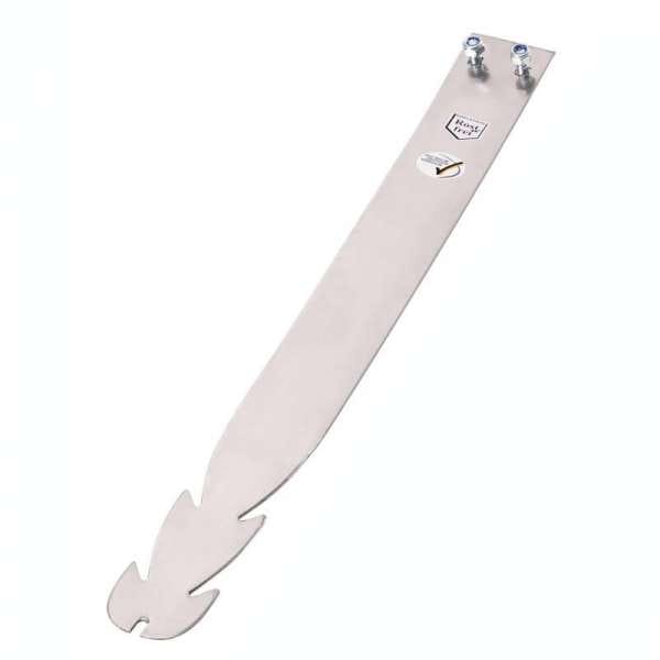 Nageleisen-Ersatzblatt 470 mm, Edelstahl inkl. Spezial-Schrauben 4 sym. Nagelzieher 00253470 - Freund