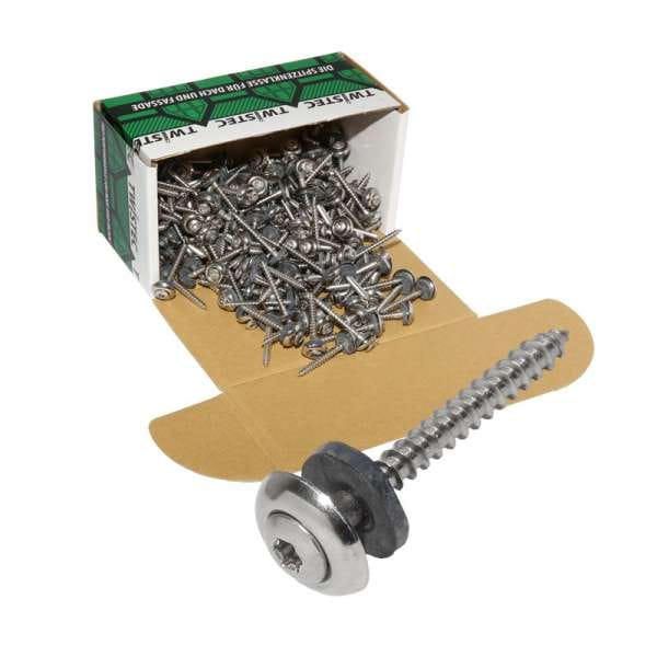 Sanundo - Twistec® Spenglerschraube 3tlg TX20 Edelstahl A2 4,5x35mm vpe 200 Stück