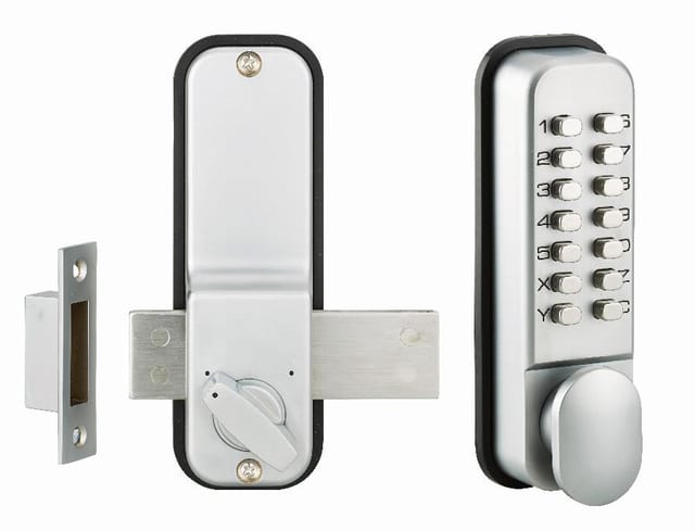 Thirard - Mechanisches Zahlenschloss mit Riegel am Rand - 00072691