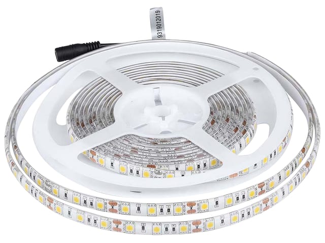 Streifen led SMD5050 11W/m 5m 60 LED/m 12V Warmweiß IP65 10mm - V-tac