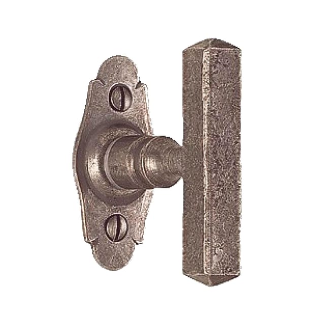 Bouvet BELLAC Fenstergriff patiniert robust 79x35 mm
