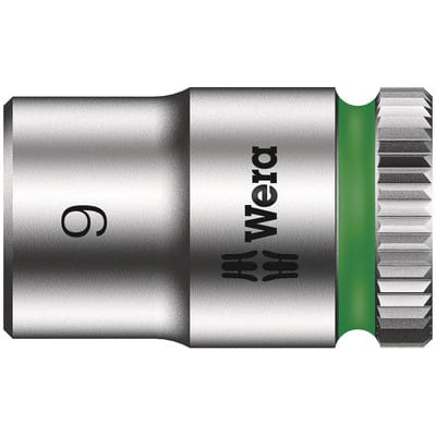 8790 hma 05003508001 Außen-Sechskant Steckschlüsseleinsatz 9 mm 1/4' (6.3 mm) - Wera