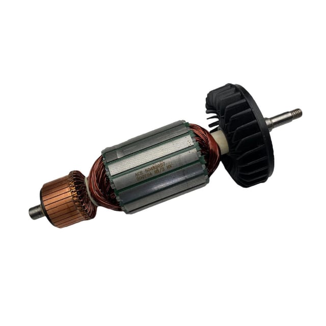 Trade-shop - Anker / Rotor / Kollektor / Polpaket / Motor Ersatzteil mit Lüfter für Makita GA7020R, GA7030R, GA7030S, GA7040R, GA9020S, GA9030R