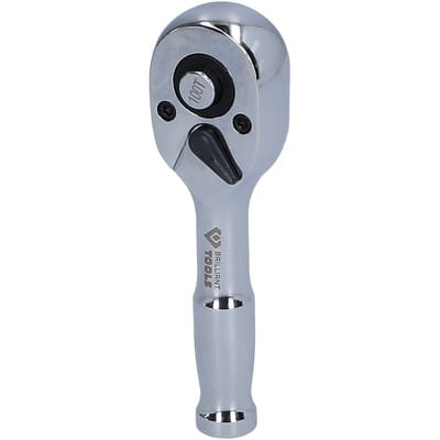 1/4' Mini-Umschaltknarre mit Metallgriff, 100 Zahn