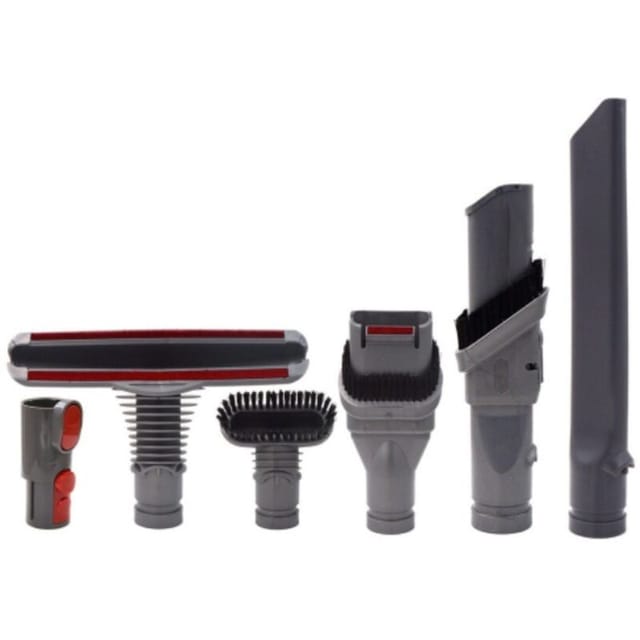 Staubsaugerzubehör kompatibel mit Dyson V6/V8 Zubehör: DC35/45/58 Adapter, Saugkopf, Bürstenkopf-Set (sechsteilig)