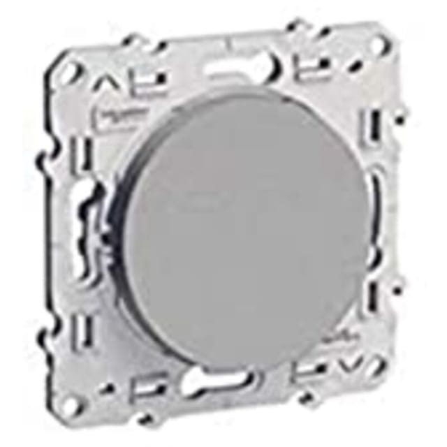 Schneider S530204 Aluminium-Zweiwegeschalter 10A Odace