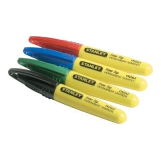 Stanley - Mini indelible pennarel absortierte farben fine point 147329