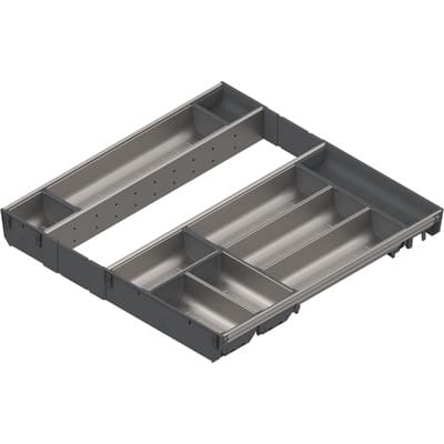 Blum Orga-Line Besteckeinsatz Schalen-Set KB 600mm, NL 550mm, grau