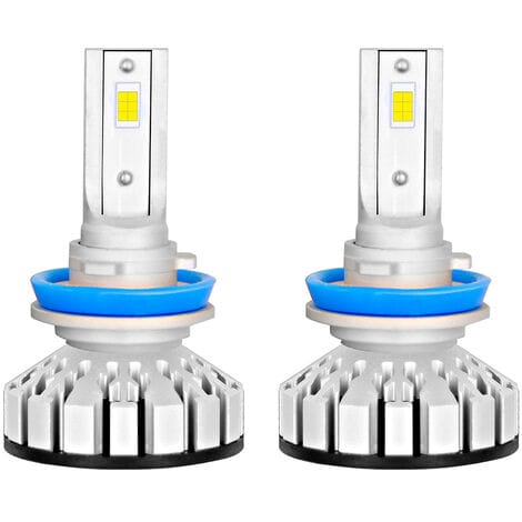 LED-Scheinwerferlampen H11 H8 H9 HB2 9003 6000K 8000LM All-in-One-Umbaulicht-Kit für Kofferraum-SUV - H11 H8 H9