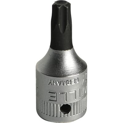44 ktx t 25 01350025 Innen-TORX Steckschlüssel-Bit-Einsatz t 25 1/4' (6.3 mm) - Stahlwille